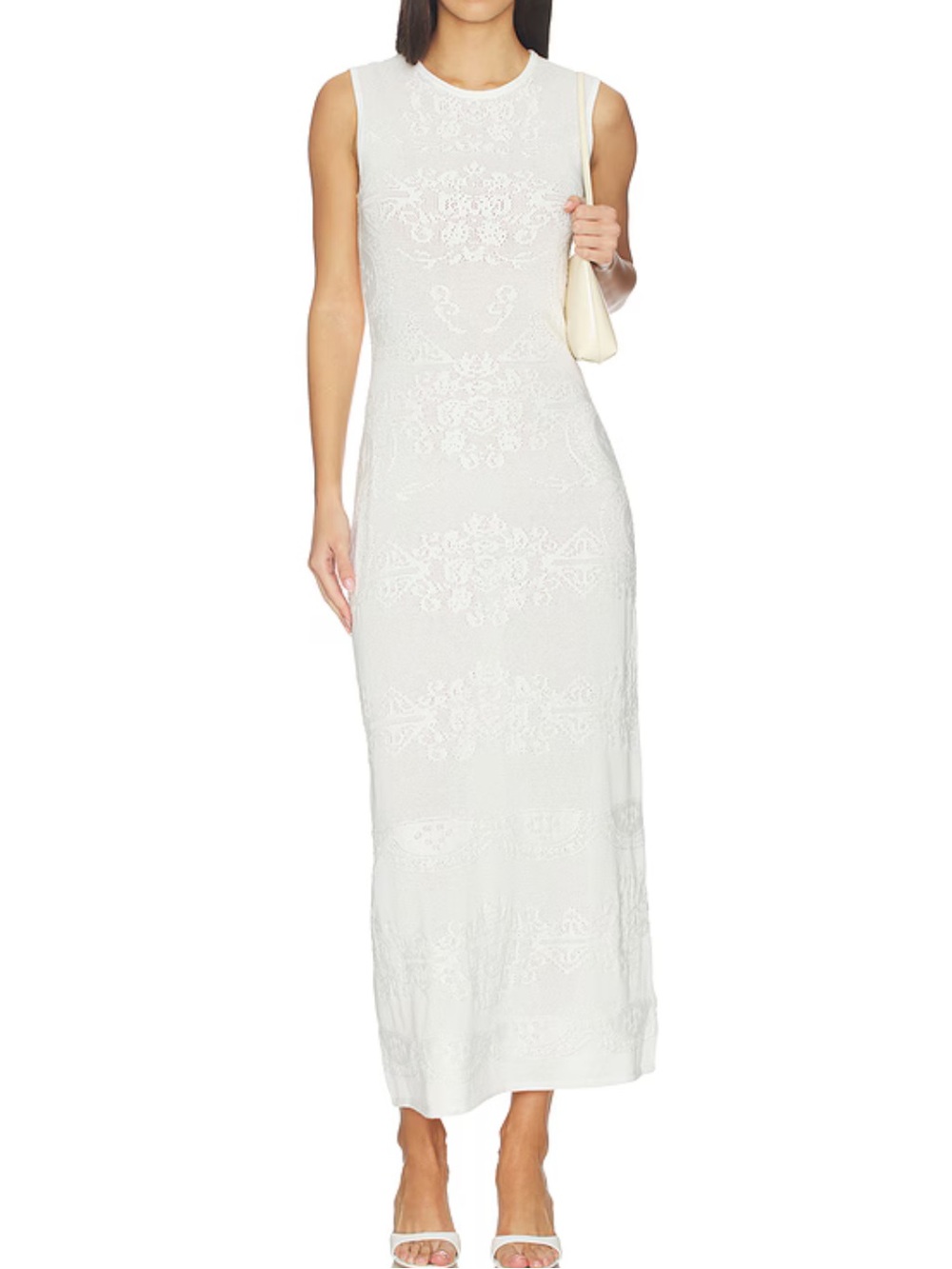 ALIGNE Ashley Knit Midi Dress Anthropologie NWT L